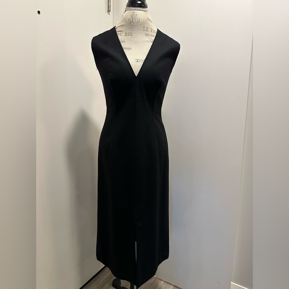 Boss wool runway dress